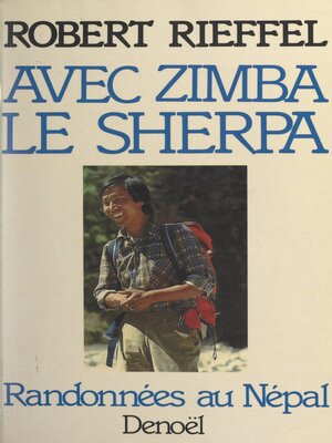 cover image of Avec Zimba le sherpa